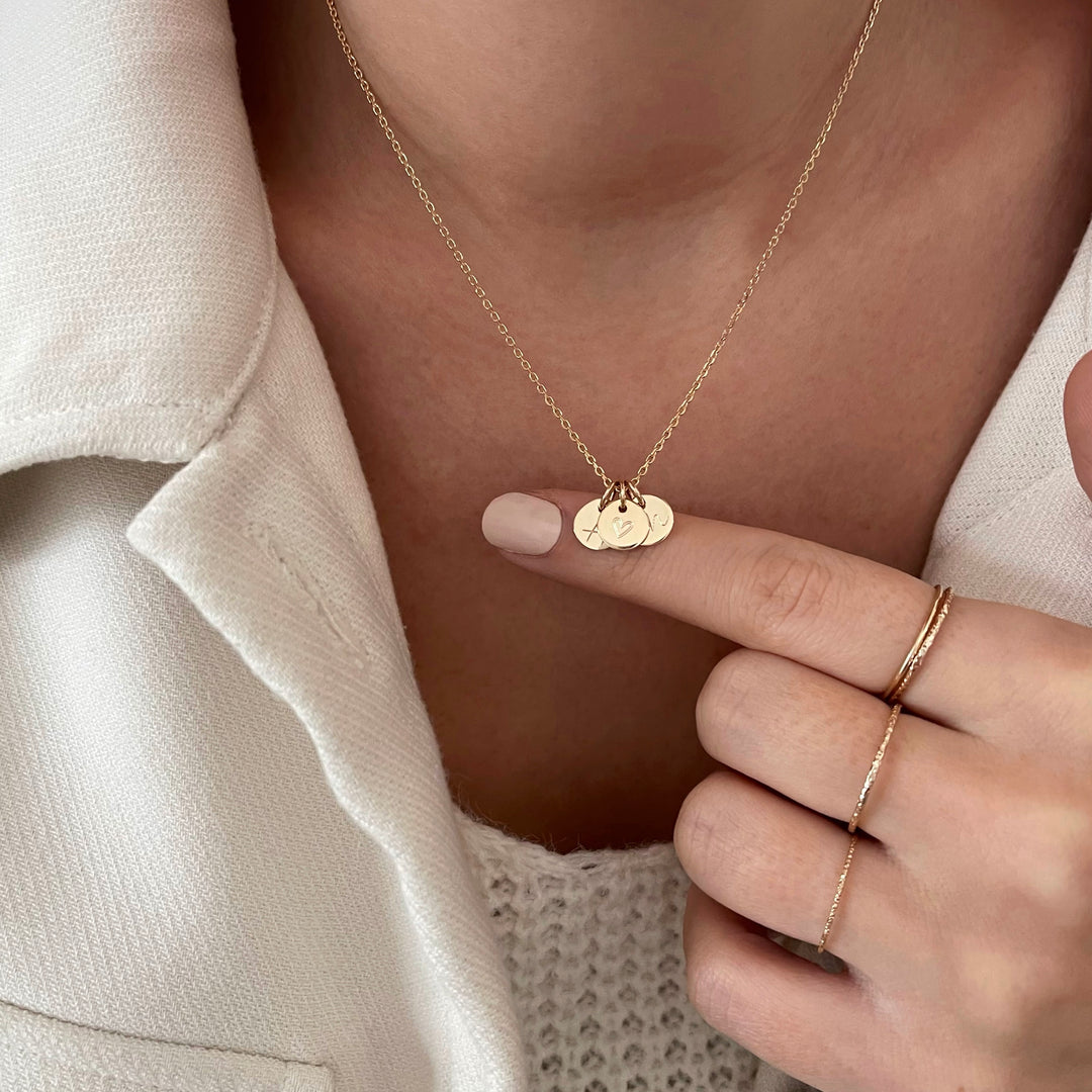 Colgante «Esmée» chapado en oro