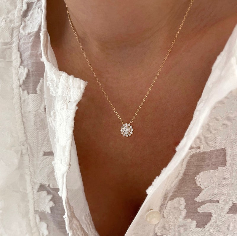 Collar «Sixtine» chapado enInstants Plaisirs  Joyas