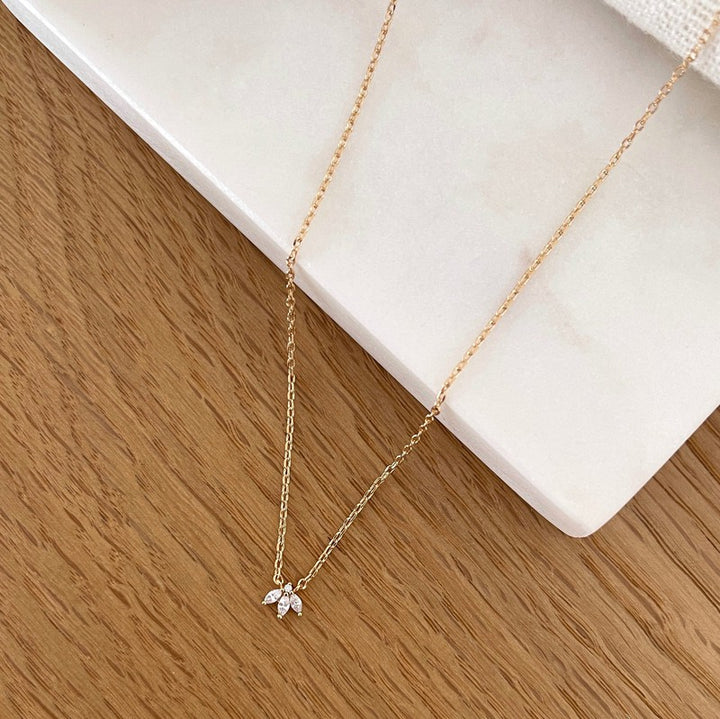 Collar «Maelee» chapado enInstants Plaisirs  Joyería