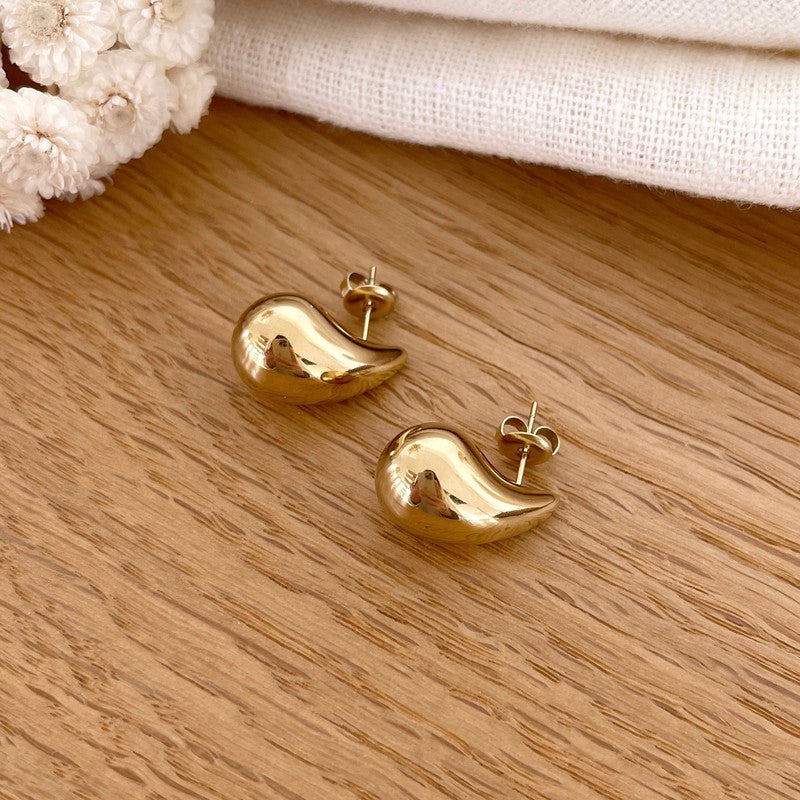 Pendientes «Mini Gaia» acero-PendientesInstants Plaisirs  Joyas