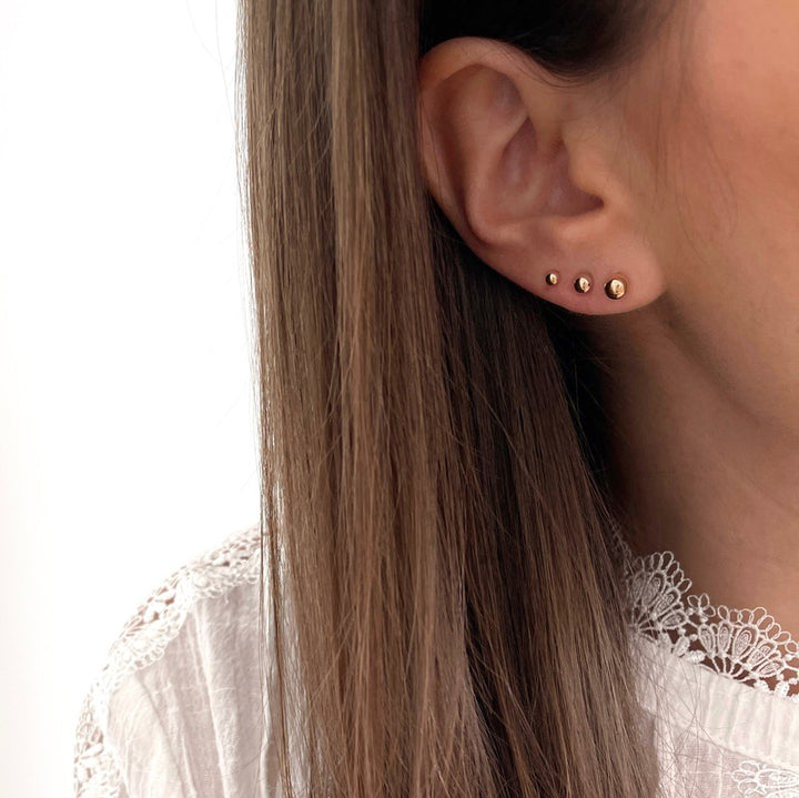 Pendientes «Bille» chapados en oro-Pendientes-instants-plaisirs-0,3Instants Plaisirs  Joyas