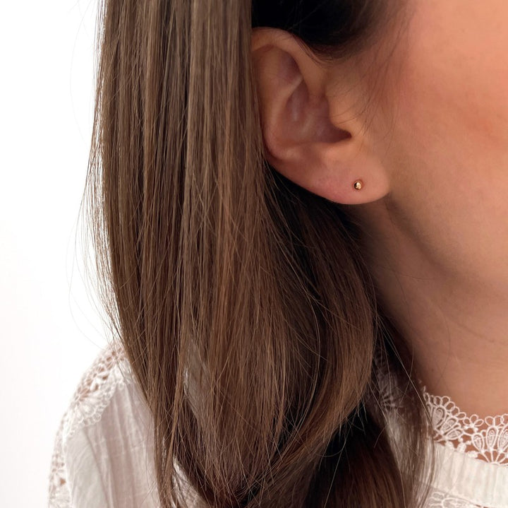 Pendientes «Bille» chapados en oro-Pendientes-instants-plaisirs-0,3Instants Plaisirs  Joyas