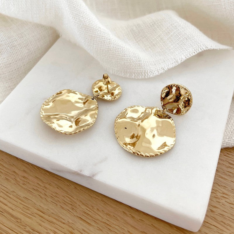 Pendientes «Orphéa» acero-PendientesInstants Plaisirs  Joyas