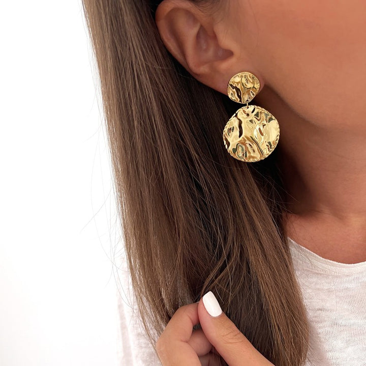 Pendientes «Orphéa» acero-PendientesInstants Plaisirs  Joyas