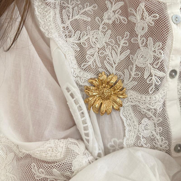 Broche «Agnes» de acero