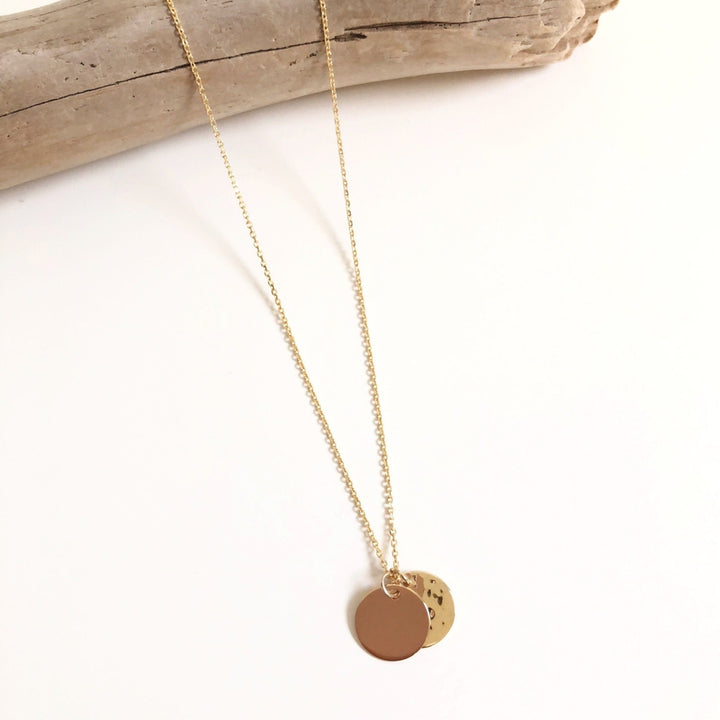 Collar «Lisy» chapado en oro instants-plaisirs 