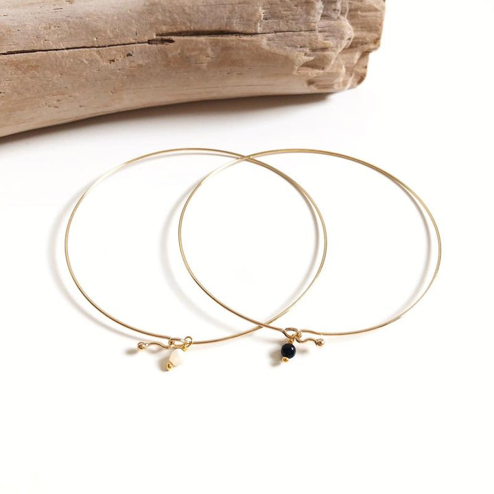 Brazalete «Mey» con perlas instantes de placer 