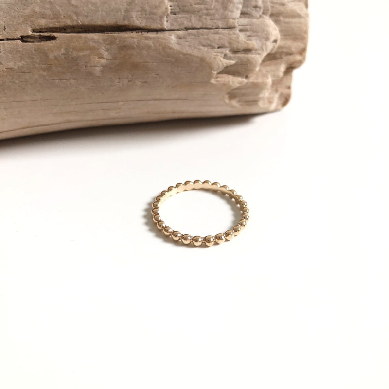 Bague "Melo" plaqué or instants-plaisirs 