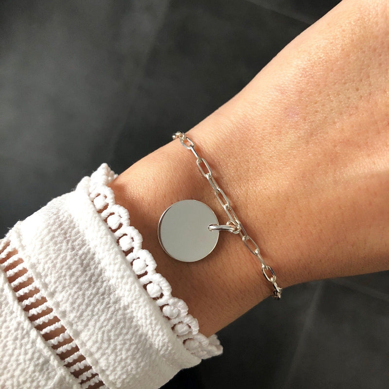 Pulsera «July» plata instantes-placeres 