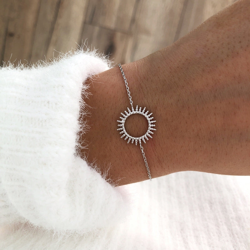 Pulsera «Louce» de plata instantes-placeres 