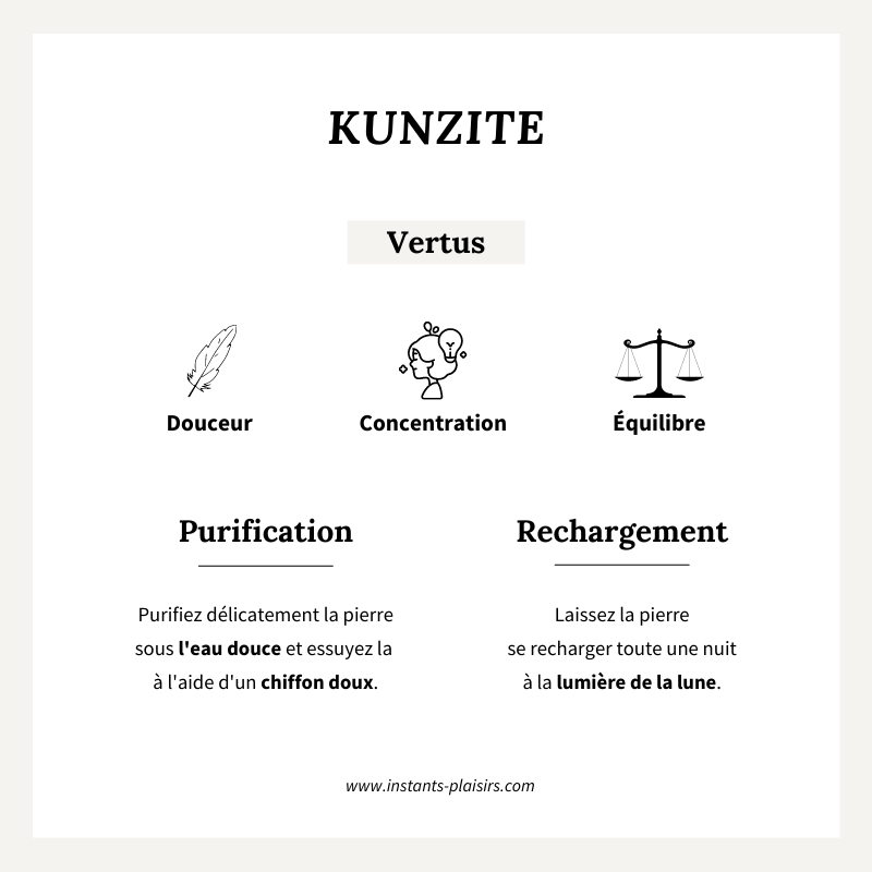 Charm «Kunzita» chapado en oro - Dije y colgantes -Instants Plaisirs Instants Plaisirs  Joyas