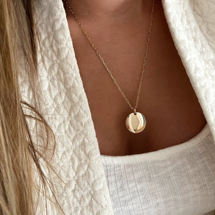 Collar «Adeline» chapado enInstants Plaisirs Joyas