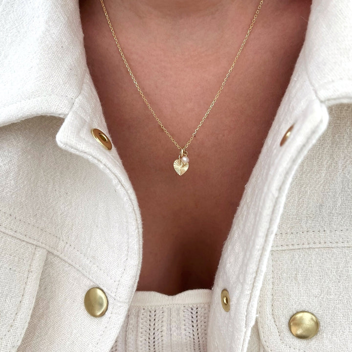 Collar «Zoé» chapado enInstants Plaisirs Joyería