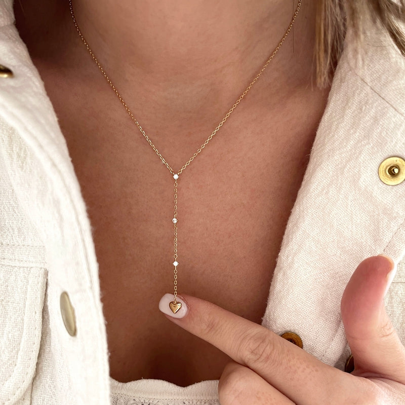 Collier "Gatien" plaqué or-Colliers-instants-plaisirs-Instants Plaisirs | Bijoux