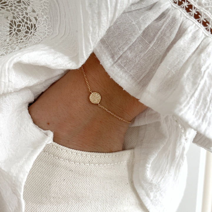 Bracelet "Marisa" plaqué or-Bracelets-instants-plaisirs-Instants Plaisirs | Bijoux