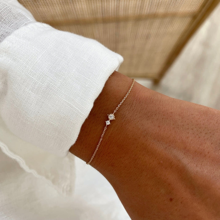 Pulsera «Edwin» chapada enInstants Plaisirs  Joyas