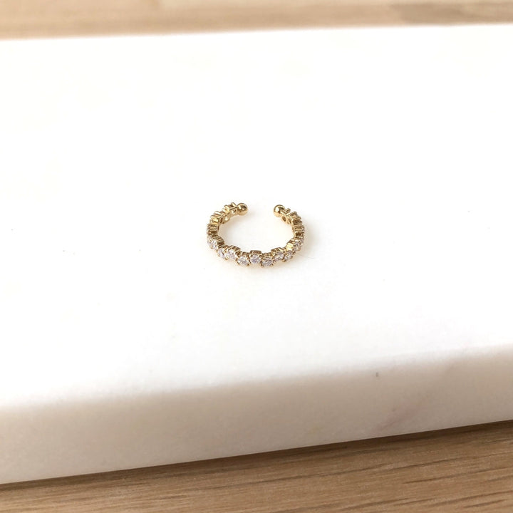 Pendiente «Hera» chapado en oro -Instants Plaisirs Joyería -Instants Plaisirs Joyería