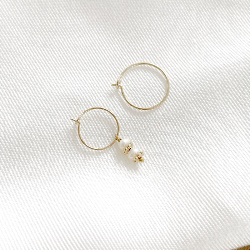 Broche «Moana» chapado enInstants Plaisirs Joyería