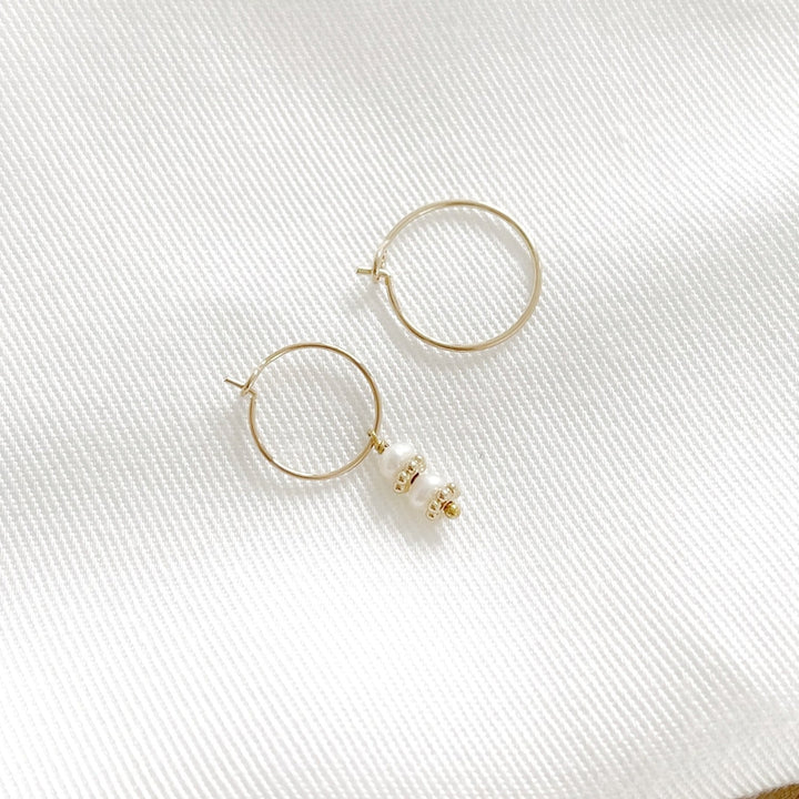 Broche «Moana» chapado enInstants Plaisirs Joyería