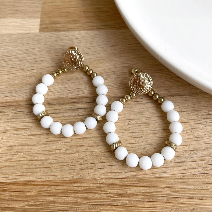 Pendientes «Ophélie» acero-PendientesInstants Plaisirs  Joyas