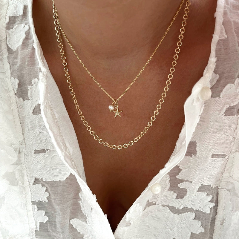 Collar «Sanjay» chapado enInstants Plaisirs  Joyería