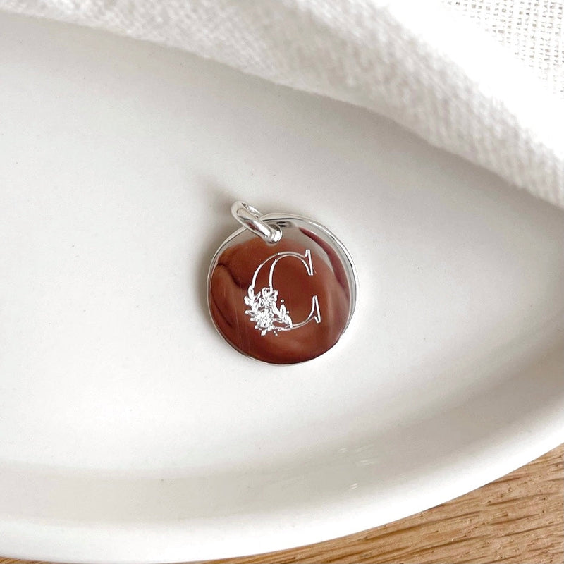 Colgante «Jacinto» plata-Dijes yInstants Plaisirs  Joyas