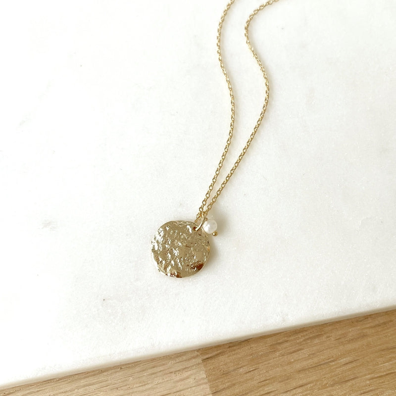 Collar «Mini Oha» chapado enInstants Plaisirs Joyas