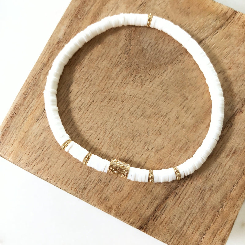 Pulsera «Heida» chapada enInstants Plaisirs Joyería