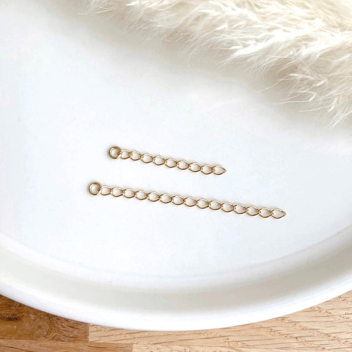 Extensión de cadena con anilla chapada enInstants Plaisirs Instants Plaisirs  Joyas