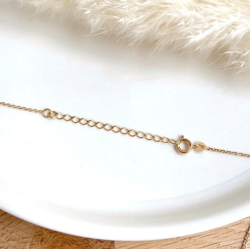Rallonge chaînette anneau plaqué or-Bijoux-Instants Plaisirs • Bijoux-Instants Plaisirs | Bijoux