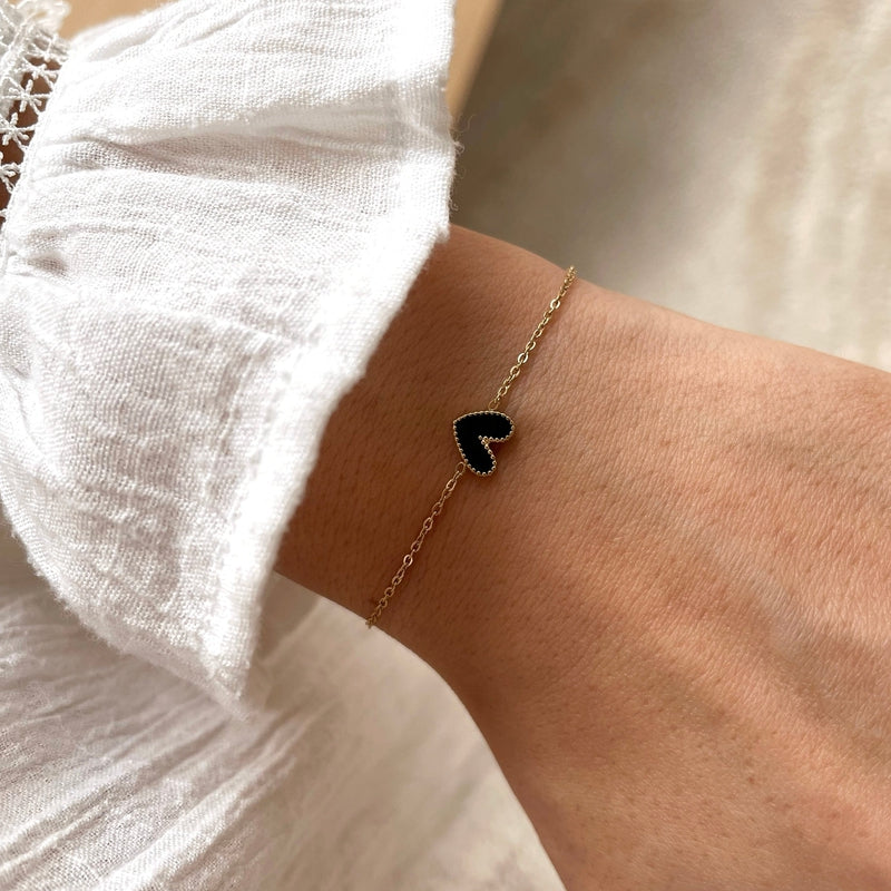 Pulsera «Louka» negroInstants Plaisirs Instants Plaisirs  Joyas