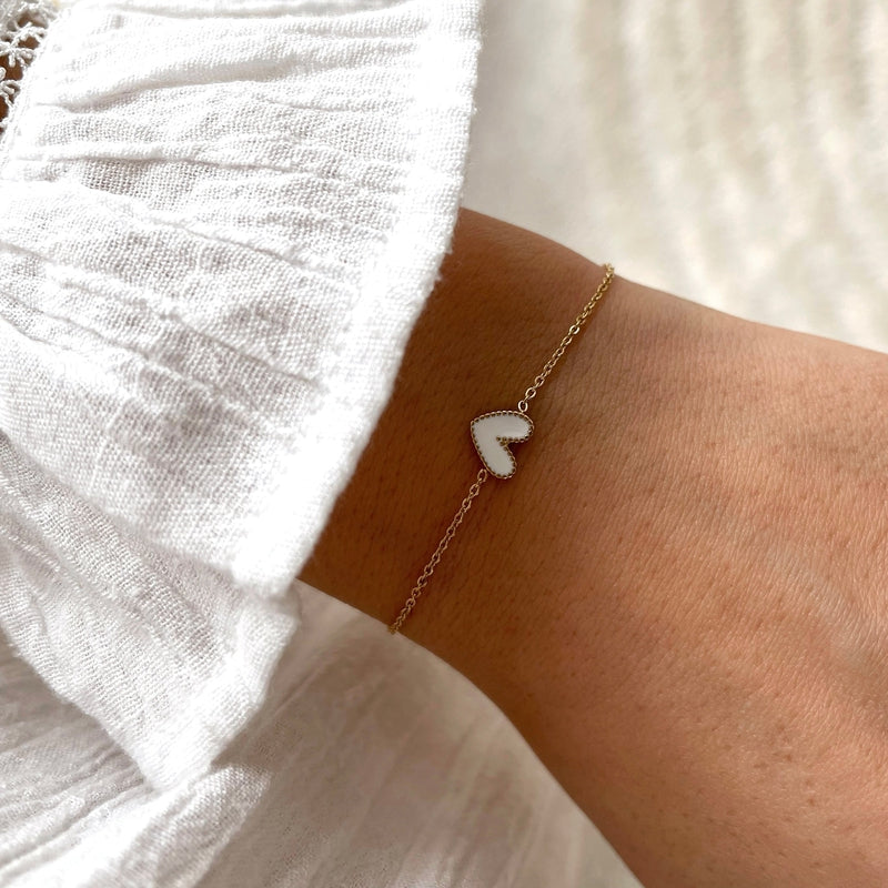 Pulsera «Louka» blancoInstants Plaisirs Instants Plaisirs  Joyas