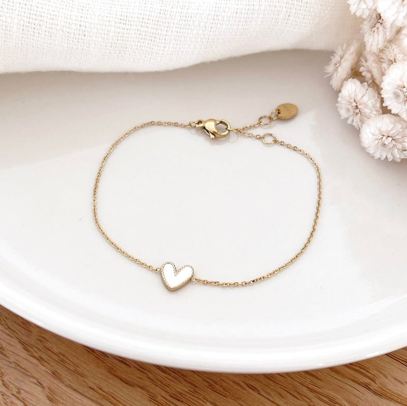 Pulsera «Louka» blancoInstants Plaisirs Instants Plaisirs  Joyas