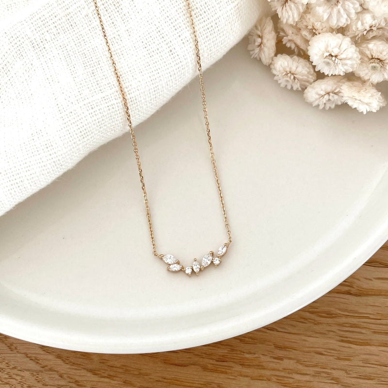 Collier "Kenza" plaqué or-Colliers-instants-plaisirs-Instants Plaisirs | Bijoux