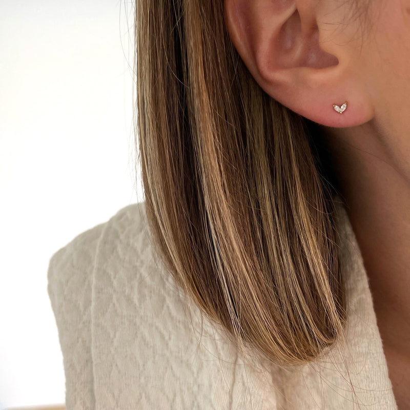 Pendientes «Lula» chapados en oro-PendientesInstants Plaisirs  Joyas