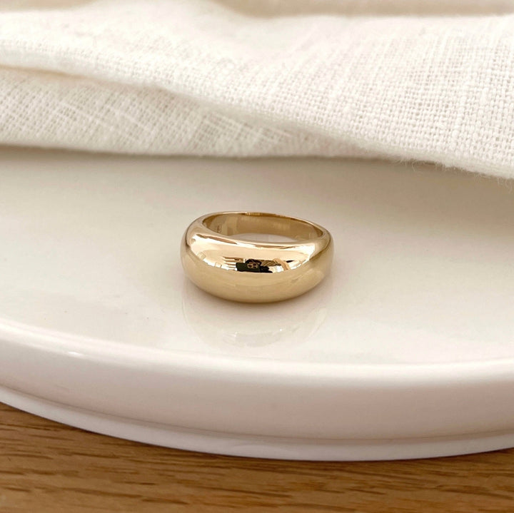 Anillo «Annabelle» chapado enInstants Plaisirs Instants Plaisirs  Joyas