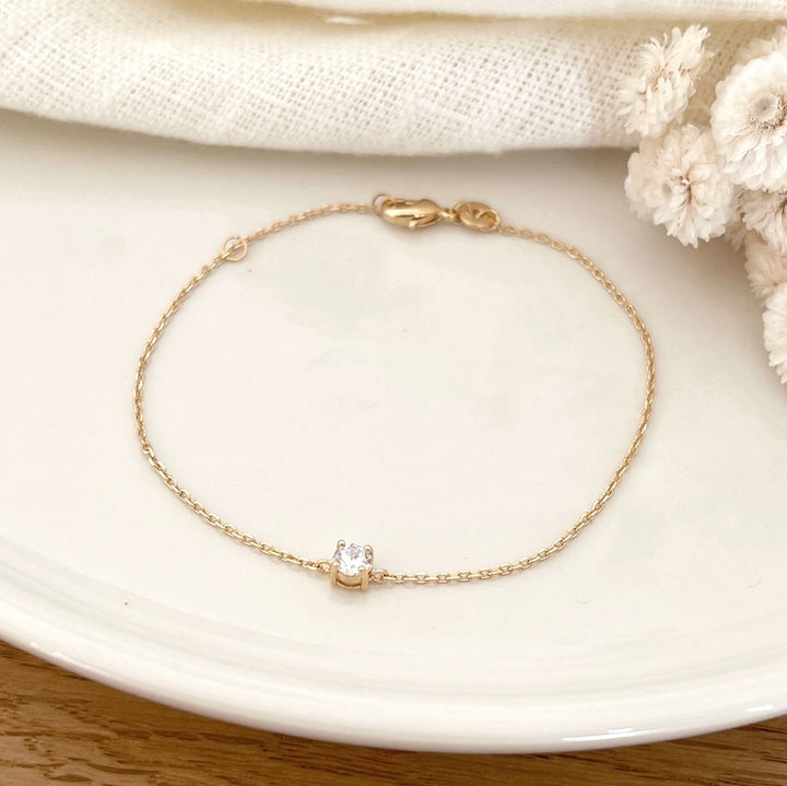 Pulsera «Dani» chapada enInstants Plaisirs  Joyería