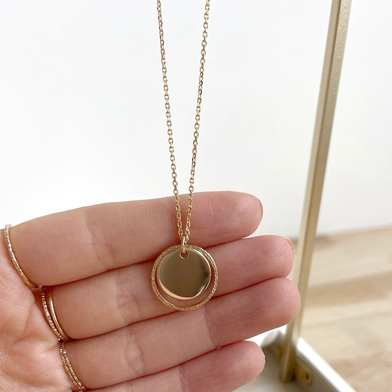 Collar «Capri» chapado enInstants Plaisirs  Joyas