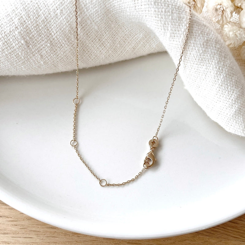 Collar «Edwin» chapado enInstants Plaisirs  Joyas