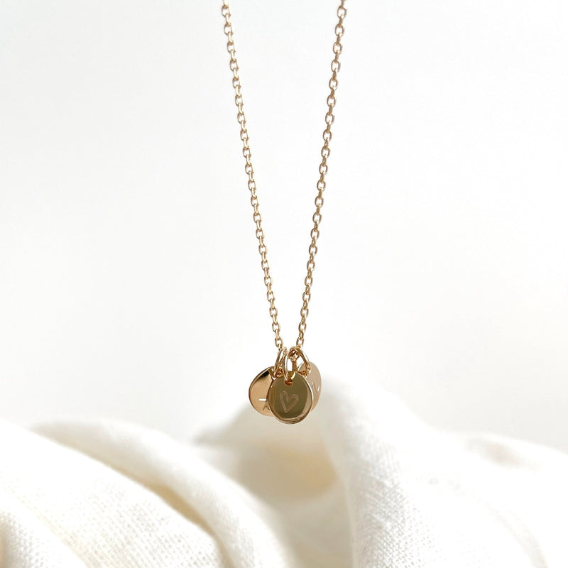 Collar «Esmée» chapado enInstants Plaisirs  Joyas