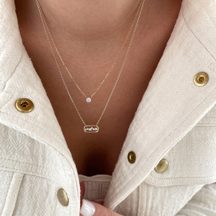 Collar «Emir» chapado enInstants Plaisirs  Joyas