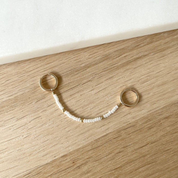 Broche «Ashley» chapado enInstants Plaisirs Joyería