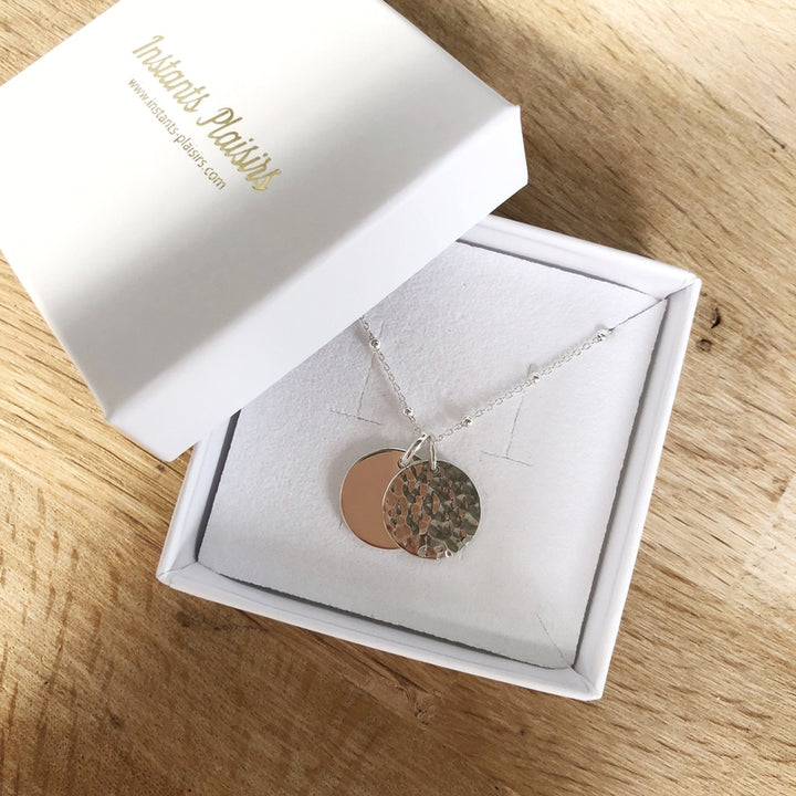 Collar «Lisy» plata instantes-placeres 