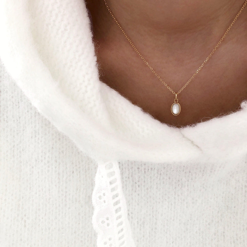 Collier "Nala" plaqué or-Instants Plaisirs • Bijoux