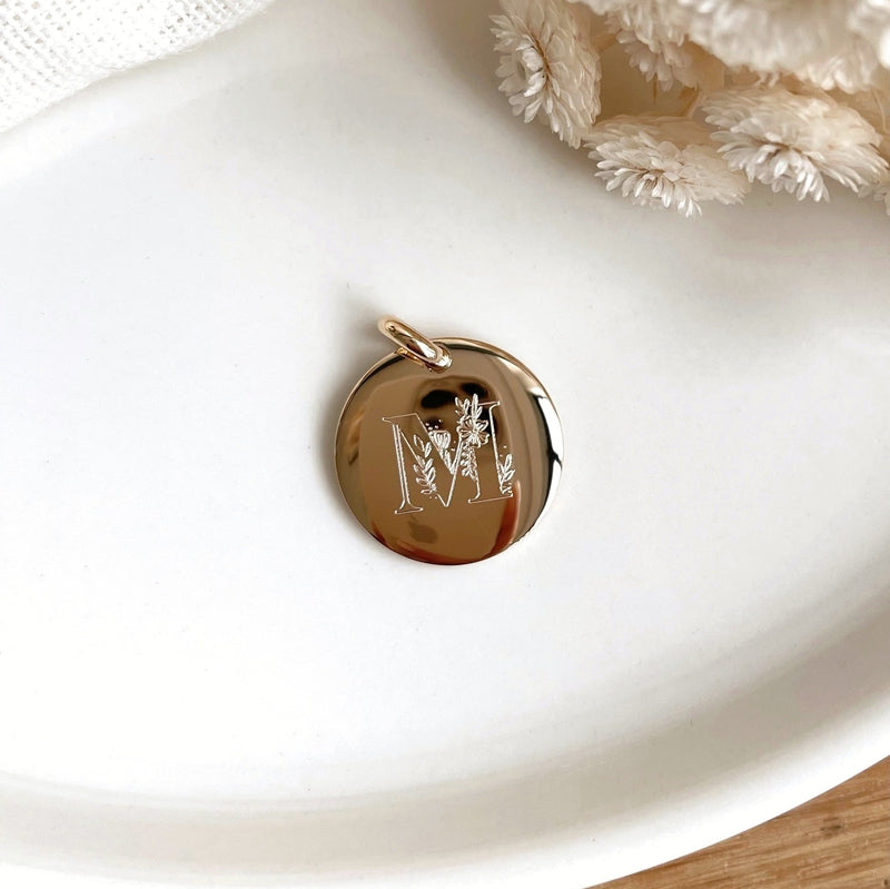 Colgante «Jacinto» chapado en oro - Dije y colgantes - Instants Plaisirs -Instants Plaisirs  Joyería