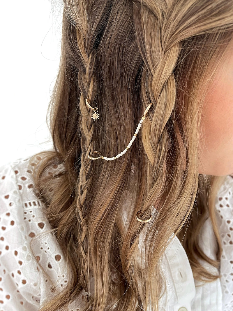 Broche «Ashley» chapado enInstants Plaisirs Joyería