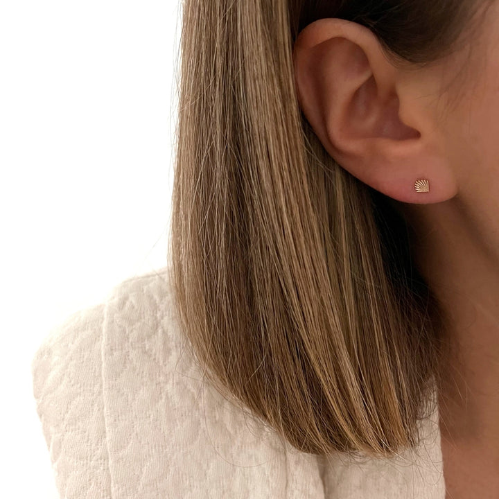 Boucles d'oreilles "Fanja" plaqué or-Boucles d'oreilles-instants-plaisirs-Instants Plaisirs • Bijoux