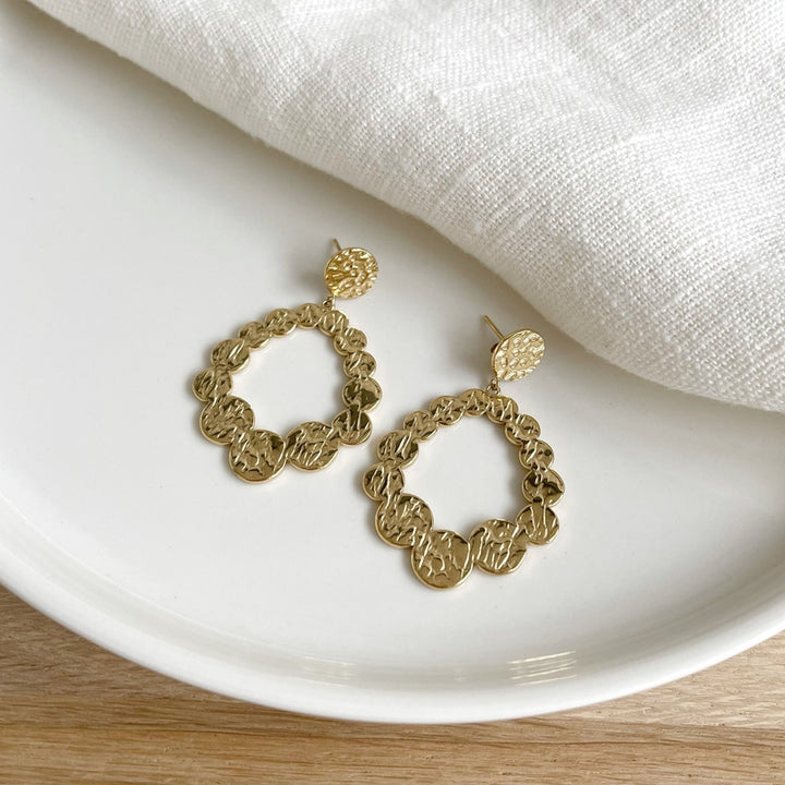 Pendientes «Malena» acero-PendientesInstants Plaisirs Joyería