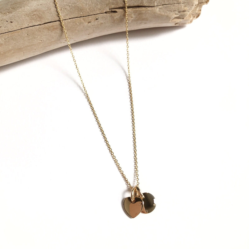 Collar «Lovely» chapado en oro instants-plaisirs 