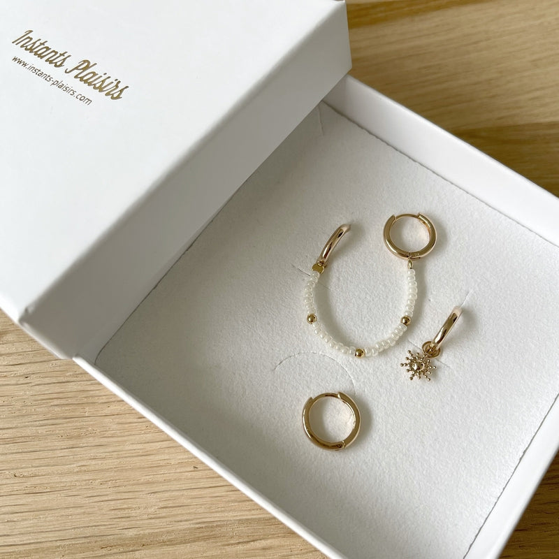 Cofre «Hanya» chapado enInstants Plaisirs Joyas